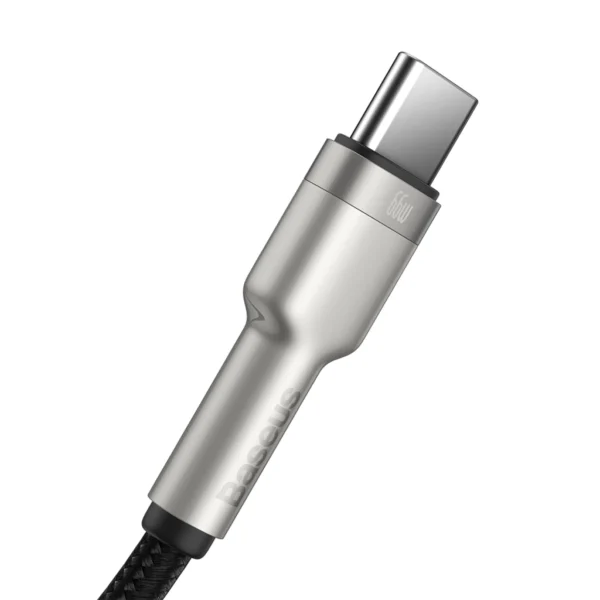 Cable USB-A a USB-C 66w 1mt (Silver) - BASEUS - Imagen 4