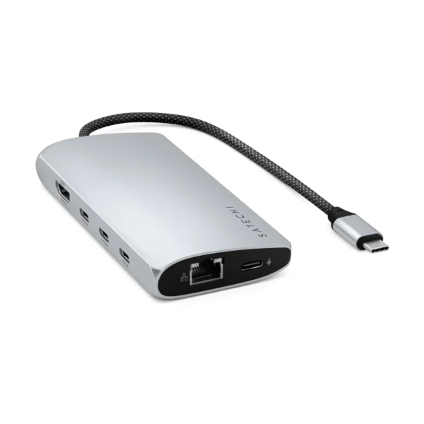 Hub USB-C Multipuerto 8K v3 (Silver) - SATECHI - Imagen 2