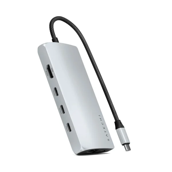 Hub USB-C Multipuerto 8K v3 (Silver) - SATECHI