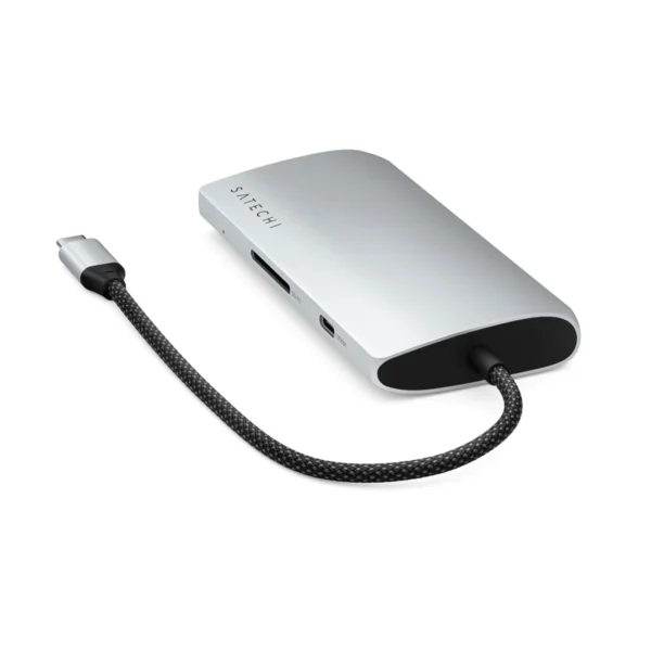 Hub USB-C Multipuerto 8K v3 (Silver) - SATECHI - Imagen 4
