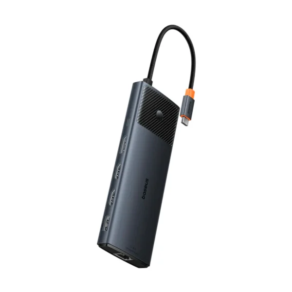 Hub Metal Gleam Series II Screen-Lock Button 11 Puertos - BASEUS - Imagen 4