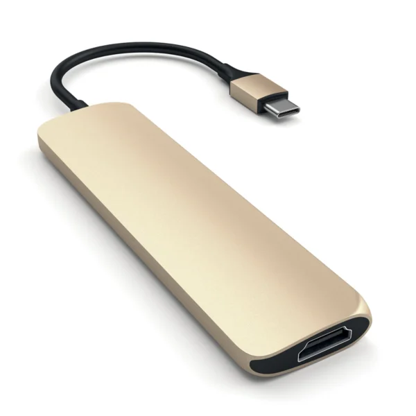 Hub slim (Gold) - SATECHI - Imagen 3