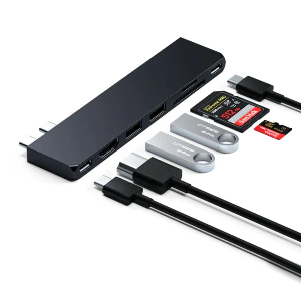 Hub Pro Slim Dual (Midnight) - SATECHI - Imagen 2